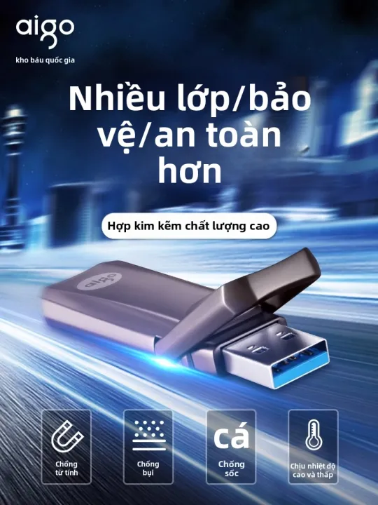 Aigo | High Speed Dual Interface Customized USB Flash Drive 128g