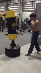 HFT กระสอบทรายตั้งพื้น กระสอบทราย กระสอบมวย เป้าชกมวยเกรดพรีเมี่ยม ซ้อมมวย รับฟรี นวมMMA Boxing Punching - Homefittools