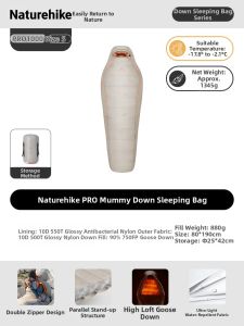NatureHike | Outdoor Camping Lightweight Portable Down Sleeping Bag Pro