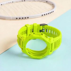 Vỏ Silicon Dây Đeo Cho Amazfit T-Rex 3 Pro Chắc Chắn Thể Thao Ngoài Trời Dây Đeo Đồng Hồ Bảo Vệ Dây Đeo Thay Thế