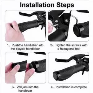 MTB Grip Bicycle Handlebar Grips Anti Slip Silicone Road Mountain Bike Handle Grip bike Cycling Accessories bicycle handlebar