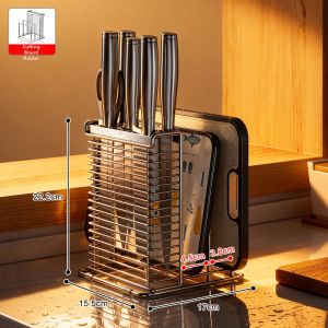 BANGJIE | Stainless Steel 304 Kitchen Utensil Storage Rack