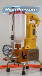 EC9999 1300W High Pressure Grouting Injection Pump Waterproof Leak Repair Machine for Epoxy & Polyurethane Foam Grouting Liquid