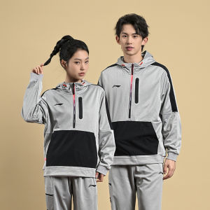 Li-Ning | Áo Khoác Dày Có Mũ Trùm Đầu Phong Cách Thể Thao Không Gian Giới