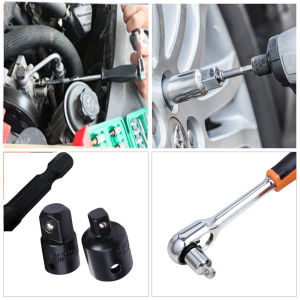 ADAPTOR KUNCI SOCK 3/8" x 1/2" Adapter Sambungan untuk Mata Sok 1/2 to 3/8 Shock 1/2"x3/8" 3/8"x1/2"