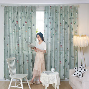 New Half Light Blocking Simple Blackout Curtains