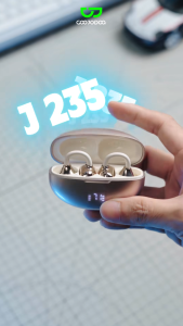 Tai Nghe Bluetooth GOOJODOQ Kiểu kẹp taiHai cách mặcKhông rò rỉ âm thanh Tuổi thọ pin dài Trợ lý AI
