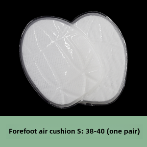 Saudefoot ZOOM Turbo Air Cushion Basketball Shoes Front and Rear Pad Shock Absorption Sport Elastic DIY Air Pad Shoe Insoles