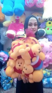 Boneka Beranak Winnie The Pooh isi 6 Bahan Berkualitas Harga Murah Bayar Di Tempat Cod 011