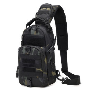 Camping Chest Bag Tactical Backpack for Men Sport Shoulder Outdoor Hiking Climbing Cycling Fishing Travel MOLLE Sling Fanny Pack