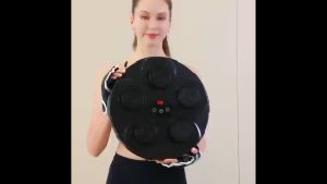 Bluetooth LED Smart Music Boxing Target Wall Mounted Boxing Trainer Pad with Gloves For Indoor Gym Children Adults 拳擊