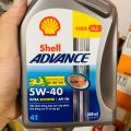 Nhớt Xe Tay Ga Shell Advance Ultra Scooter 5W-40 800ML Made in Shell - Việt Nam. 