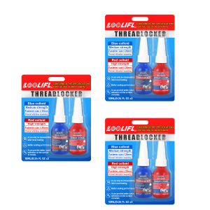 LOOLIFL | LOOLIFL271 Thread Locking Agent 243 Nut Bolt Sealant Sealing Fastener Anaerobic Curing Metal Adhesive Rust Proof Stable