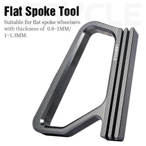 LEBYCLE | LEBYCLE Road Bike Flat Spoke Tool Spoke Wrench Tool Bike Spokes Holder 0.8/0.9/1/1.1/1.2/1.3mm Square Spokes Wrench Repair Tool
