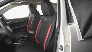 Full-wrap high-grade nappa leather car seat cover specifically designed for five-seater small cars