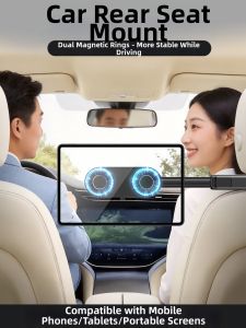 wasshope | Magnetic Stabilizing Rear Seat Car Headrest Mount