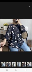 Kemeja Tifany Atasan Kemeja Wanita Blouse Bahan rayon viscous premium / Kemeja Wanita Tangan Karet Dan adem