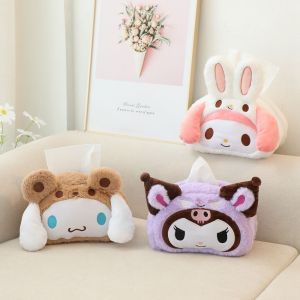 Kuromi Cinnamoroll My Melody Tissue Holders for Cars Car Tissue Box