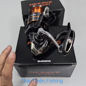 Máy Câu Cá Shimano Nexave FJ 2026 Chính Hãng Máy Câu Spinning Êm Mượt Câu Lure Câu Biển