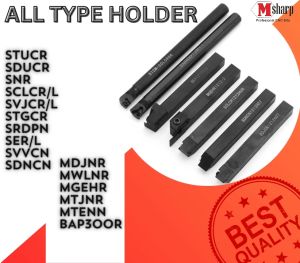 Holder Bubut MDJNR 1616 2020 2525 3232 Stang Bubut Insert DNMG