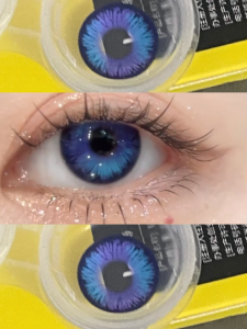 【COD】EyeShare softlens MONTREUX seri Brown color lens lunak lensa kontak Barang dia 14.5mm Alami dan nyaman dipakai lembab dan transparan