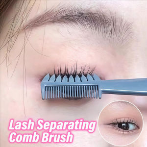 Double-Headed Lash Separating Comb Brush Multi-function Lash-Defining Brush Eyelash Separating Mascara Comb Beauty Tool