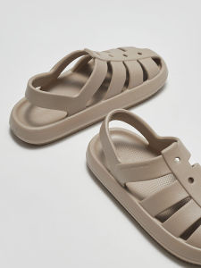 Youdiao Men Plus Size Sandals Thick Sole Poop Feeling Summer Outwear Sports Closed Toe Roman Seaside Hole Beach Shoes