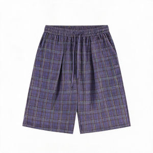 V37 | Casual Loose Plaid Pants