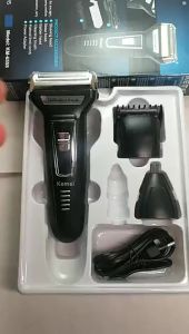 Mesin Cukur 3in1 Multifungsi KEMEI Trimmer Shaver Cas Elektrik Untuk Rambut Kepala Kumis Jenggot Bulu Hidung