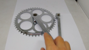 Piringan Crank Gir 48T Sepeda Onthel Kebo Jengki