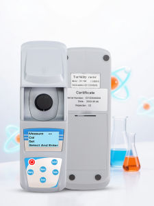 ZD101ความขุ่นอัจฉริยะแบบพกพาการทดสอบคุณภาพน้ำหน้าจอมิเตอร์ดิจิทัลวิธีการวัดสีสำหรับ ZD-10A สระว่ายน้ำ