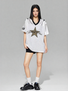 A chock | Breatheable Quick Dry Leopard Print T-Shirt