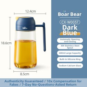Large Capacity Leak-Proof Oil Bottle