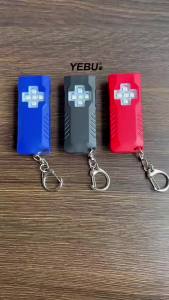 New Mini High-Brightness Work Light Keychain Flashlight Pen Clip Design with USB Fast Charging and Portability