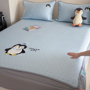 Suxuan | Cool Embroidery Cartoon Air-Conditioned Bed Sheet Set