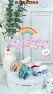 Momosee Empeng Bayi Silikon Newborn Pacifier Dot Bayi BPA Free Food Grade Silikon BB142
