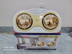 Đèn sưởi nhà tắm WHITEHOUSE Model 02 & WH030 - đủ loại 2 bóng & 3 bóng
