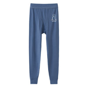 Coco Smart | Warm Cotton Autumn Pants For Teenage Boys High School And Junior High Students 2025 New Style Full Cotton Fleece Pants