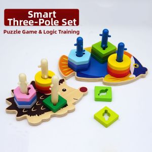 Shape Recognition Educational Toy For 18 Months-3 Years Children Hand-Eye Coordination Fine Motor Skills