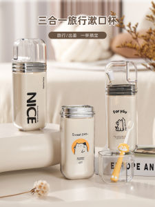 Bộ Đồ Vệ Sinh Cá Nhân Du Lịch 3 Trong 1 Cốc Đựng Kem Đánh Răng Cốc Đựng Bàn Chải Đánh Răng Hộp Đựng Đồ Dùng Cá Nhân Di Động