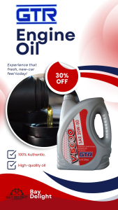 【100% Manufacturer Product】GTR V-5000 Premium 20W-50 Genuine Engine Oil 车 黑油 润滑油 机油 发动机油Minyak HitamMinyakTulen