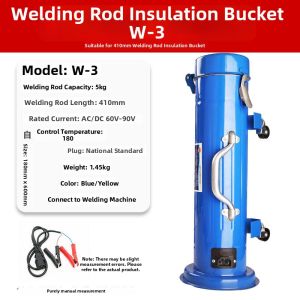 MEINWAY | Electric Welding Rod Heating Storage Bucket 5kg