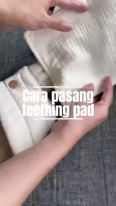 1 Set Teething Pad / Drool Bib Gendongan Bayi – 100% katun organik Nyaman & Aman untuk Si Kecil