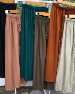 Celana Kulot Rayon Airflow Polos: Pilihan Busana Harian & Traveling