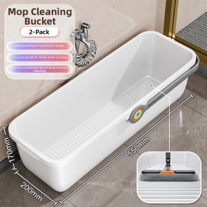 Joybos | Household Thickened Specialized Mop Bucket Handheld Washing Rectangle