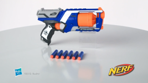 [ SIÊU SALE THÁNG ] Hộp đồ chơi phóng que xốp Nerf Elite Strongarm cao cấp