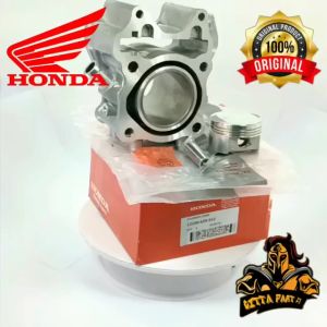 CYLINDER BLOK SEHER PISTON RING KOMPLIT HONDA KZR KUALITAS ASLI ORIGINAL HONDA AHM PRESISI TINGGAL PASANG BAHAN BERKUALITAS DAN DIJAMIN AWET VARIO 125 VARIO 125 TECHNO VARIO 125 LED
