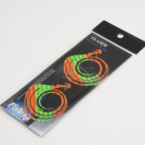 TEASER HK059‑SKIRT 2pcs/BAG Silicone Nick Tie Fishing Skirt UV Reactive Spiral Jig Skirt Replacement Thick Silicone Sheet