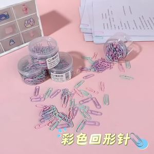 [HCM] Hộp 160 Ghim giấy nhiều màu tiện dụng Set Ghim kẹp giấy đa năng màu sắc tiện lợi văn phòng phẩm -Randy