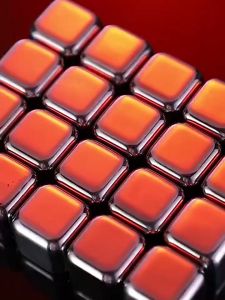 7pcs/Set Ice Cube Stainless Steel SUS 304 Food Grade Es Kotak Stainles Es Batu Stainless